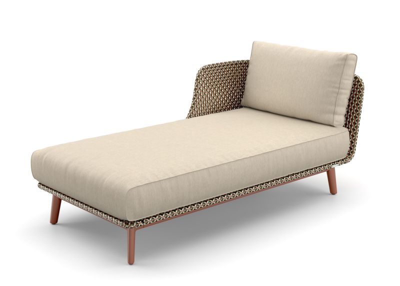 MBARQ Outdoor Daybed chaise longue à droite DEDON